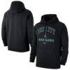 NJ/NY Gotham FC Nike Club Fleece Hoodie - Black - Front View