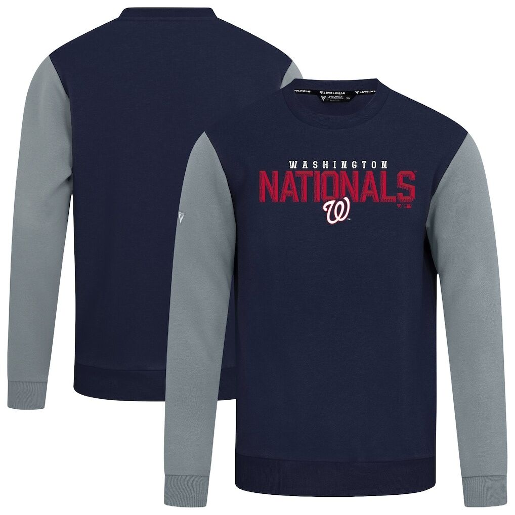 Washington Nationals Levelwear Throwback Ultimate Carve Sweatshirt