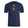 LA Galaxy adidas 2026 Jersey Hook T-Shirt - Navy - Front View