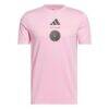 Inter Miami CF adidas 2026 Jersey Hook Pregame T-Shirt - - Front View