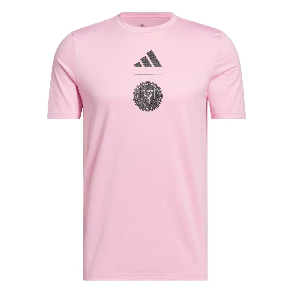 Inter Miami CF adidas 2026 Jersey Hook Pregame T-Shirt - Light Pink