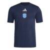 San Diego FC adidas 2026 Jersey Hook Pregame T-Shirt - Navy - Front View
