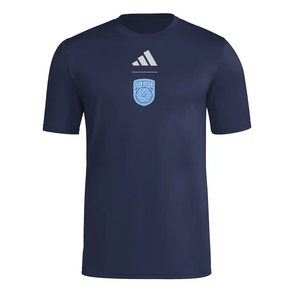 San Diego FC adidas 2026 Jersey Hook Pregame T-Shirt