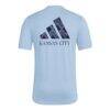 Sporting Kansas City adidas 2026 Jersey Hook Pregame T-Shirt - Blue - Detail View