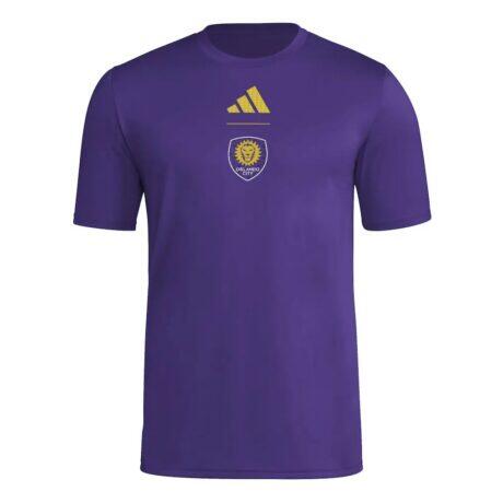 Orlando City SC adidas 2026 Jersey Hook T-Shirt - Purple - Front View
