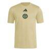 Atlanta United FC adidas 2026 Jersey Hook Pregame T-Shirt - - Front View