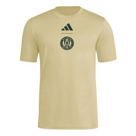 Atlanta United FC adidas 2026 Jersey Hook Pregame T-Shirt - - Front View