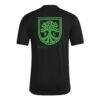 Austin FC adidas AEROREADY Pregame T-Shirt - Black - Detail View