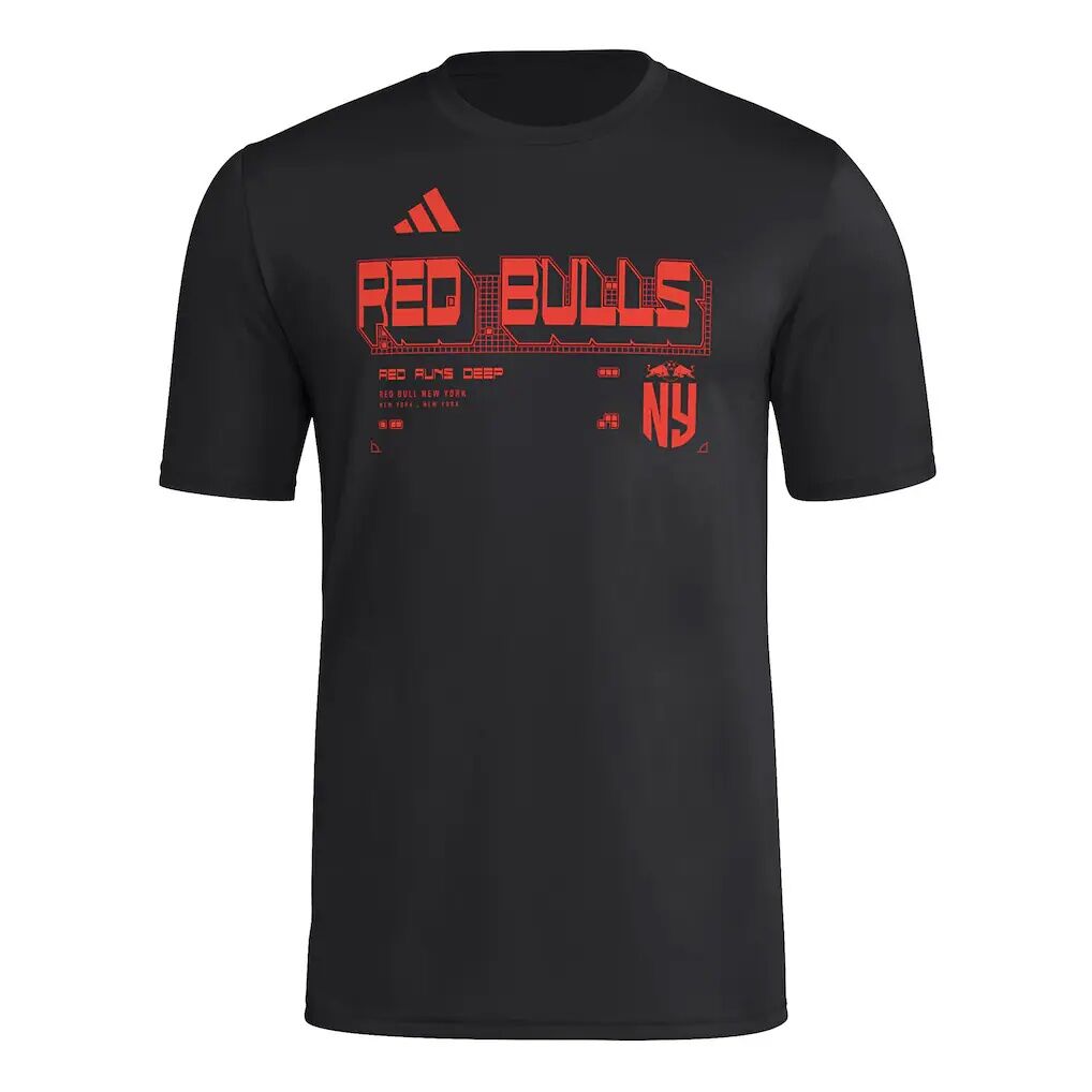 New York Red Bulls adidas AEROREADY Pregame T-Shirt