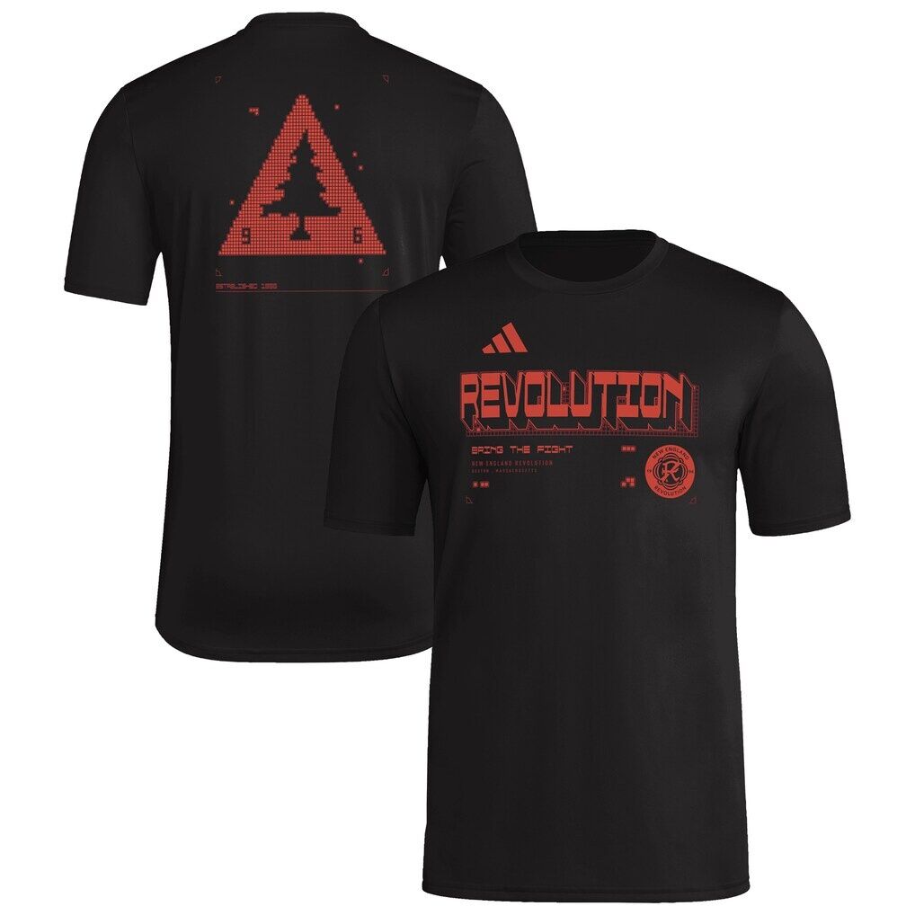 New England Revolution adidas AEROREADY Pregame T-Shirt