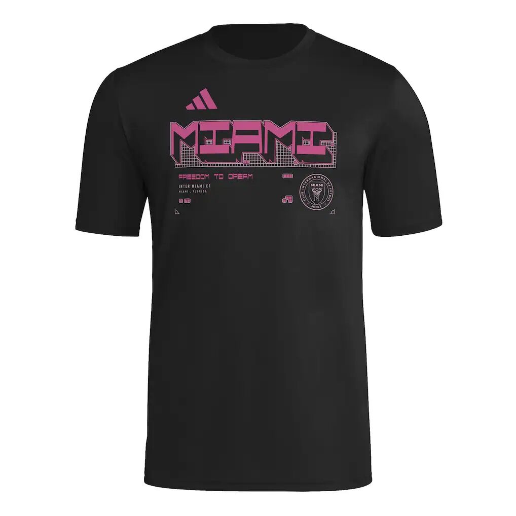 Inter Miami CF adidas 2026 Anthem AEROREADY Pregame T-Shirt