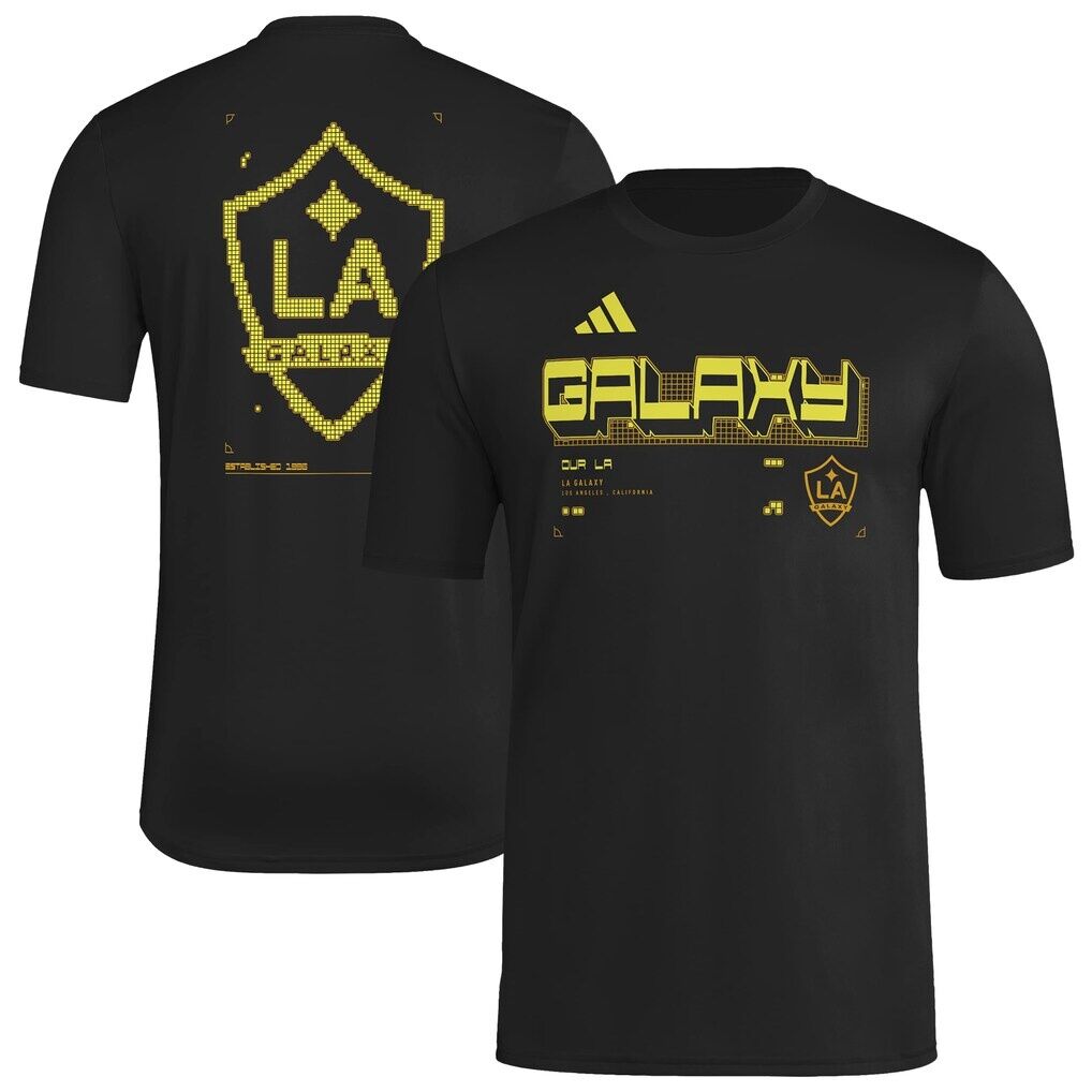 LA Galaxy adidas 2026 Anthem AEROREADY Pregame T-Shirt