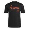 FC Cincinnati adidas 2026 Anthem AEROREADY Pregame T-Shirt - Black - Side View