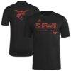 FC Dallas adidas 2026 Anthem AEROREADY Pregame T-Shirt - Black - Front View