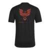 D.C. United adidas 2026 Anthem AEROREADY Pregame T-Shirt - Black - Detail View