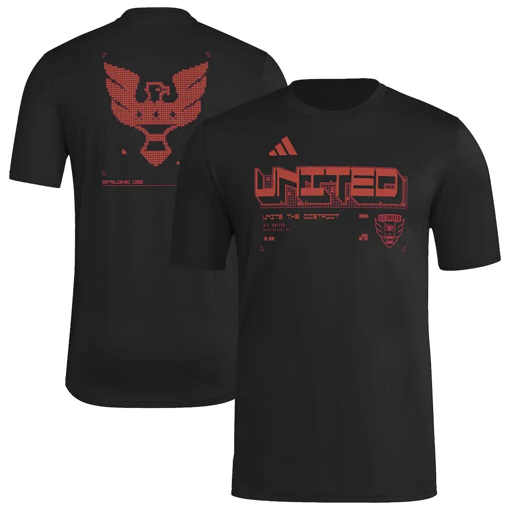 D.C. United adidas 2026 Anthem AEROREADY Pregame T-Shirt