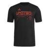 D.C. United adidas 2026 Anthem AEROREADY Pregame T-Shirt - Black - Side View
