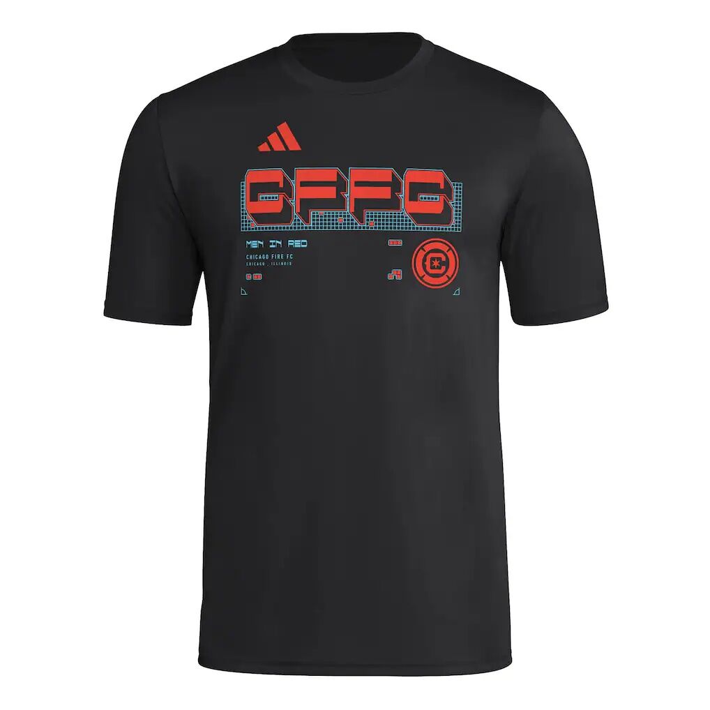 Chicago Fire adidas 2026 Anthem AEROREADY Pregame T-Shirt