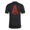 Atlanta United FC adidas 2026 Anthem AEROREADY Pregame T-Shirt - Black - Detail View