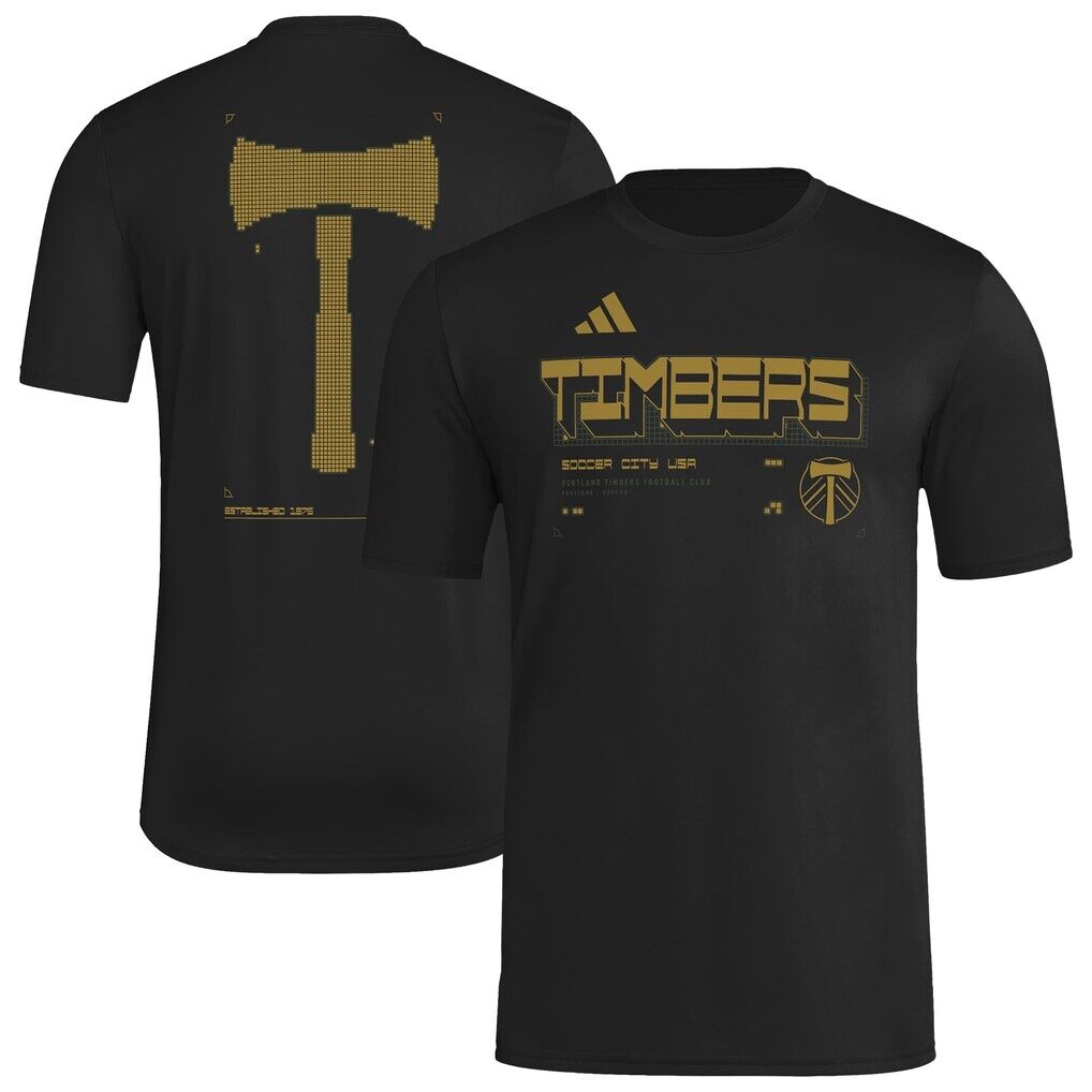 Portland Timbers adidas 2026 Anthem AEROREADY Pregame T-Shirt