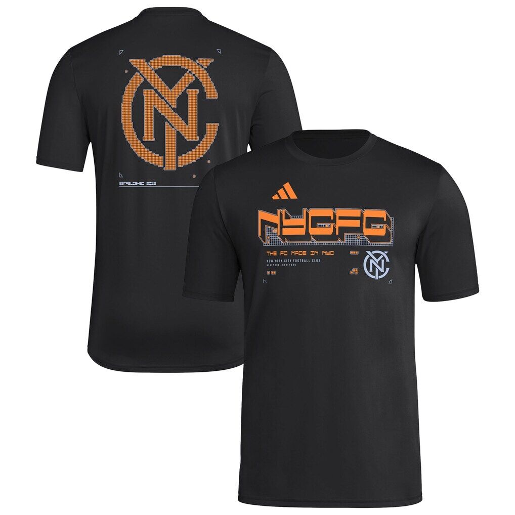 New York City FC adidas 2026 Anthem AEROREADY Pregame T-Shirt