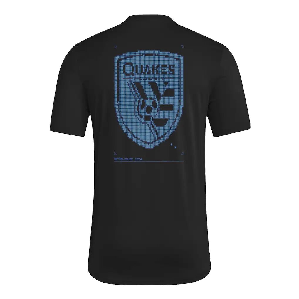San Jose Earthquakes adidas 2026 Anthem AEROREADY Pregame T-Shirt
