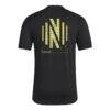 Nashville SC adidas 2026 Anthem AEROREADY Pregame T-Shirt - Black - Detail View