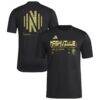 Nashville SC adidas 2026 Anthem AEROREADY Pregame T-Shirt - Black - Front View