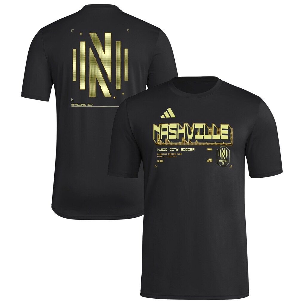Nashville SC adidas 2026 Anthem AEROREADY Pregame T-Shirt