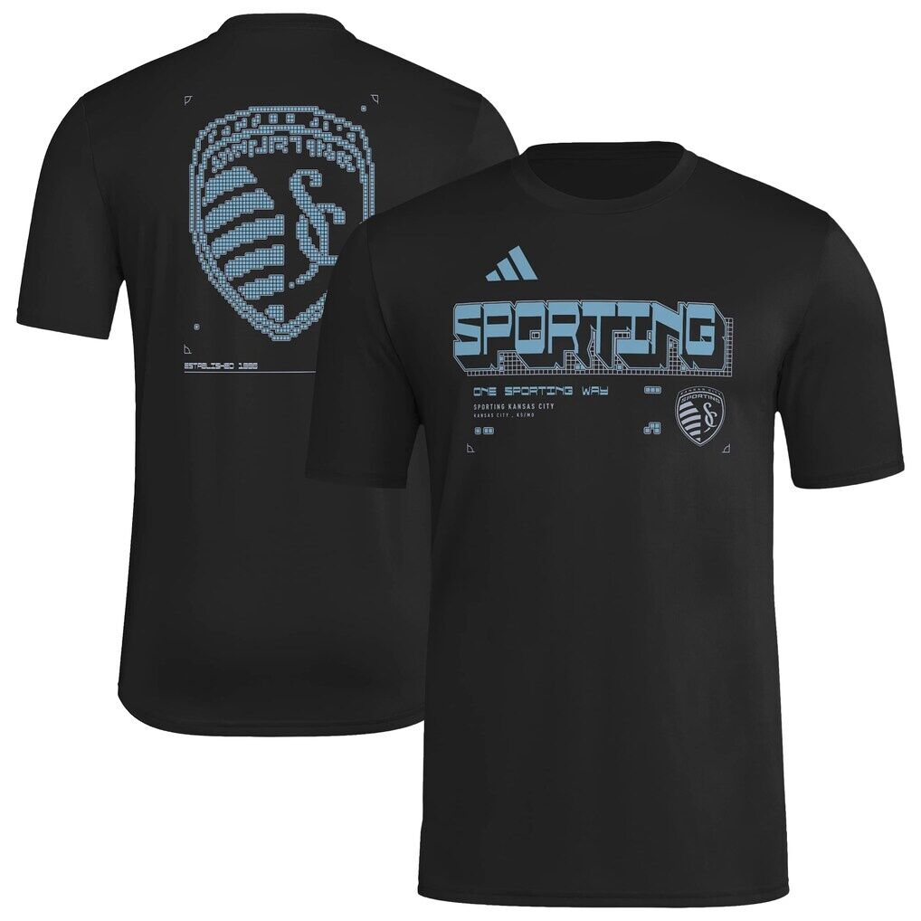 Sporting Kansas City adidas 2026 Anthem AEROREADY Pregame T-Shirt
