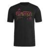 St. Louis CITY SC adidas 2026 Anthem AEROREADY Pregame T-Shirt - Black - Side View