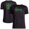 Austin FC adidas Youth 2026 Anthem AEROREADY Pregame T-Shirt - Black - Front View