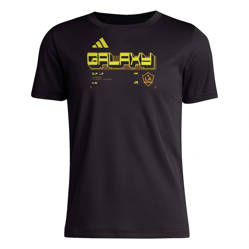 LA Galaxy adidas Youth 2026 Anthem AEROREADY Pregame T-Shirt