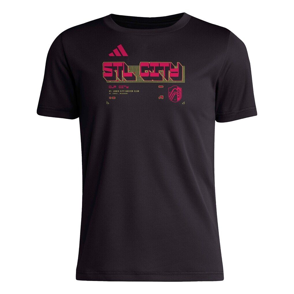 St. Louis CITY SC adidas Youth 2026 Anthem AEROREADY Pregame T-Shirt