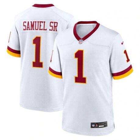 Deebo Samuel Sr Washington Commanders Nike Game Super Bowl Era Jersey - White - Front View
