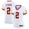 Marshon Lattimore Washington Commanders Nike Women's Game Super Bowl Era Jersey - White - Front View