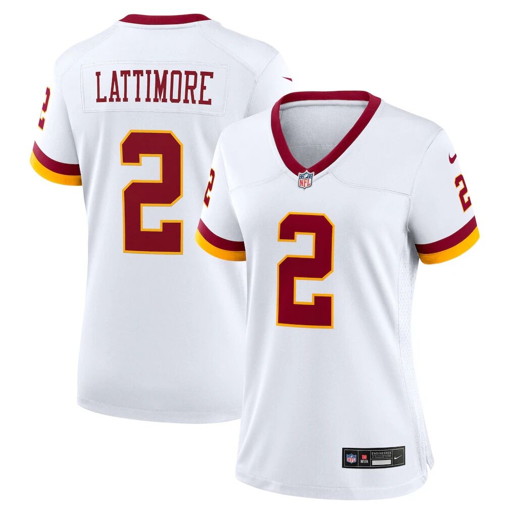Marshon Lattimore Washington Commanders Nike Women's Game Super Bowl Era Jersey