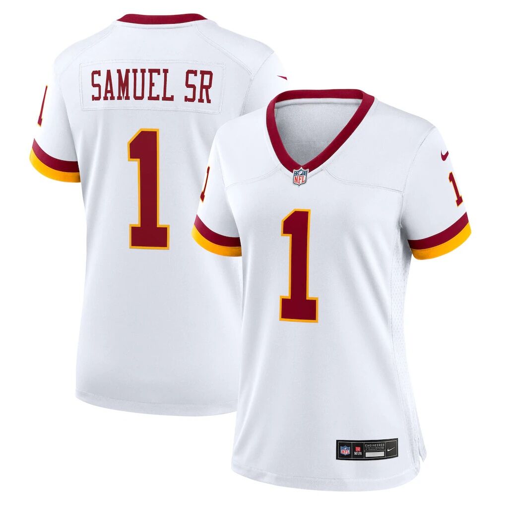Deebo Samuel Sr Washington Commanders Nike Women's Game Super Bowl Era Jersey