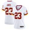 Trey Amos Washington Commanders Nike Women's Game Super Bowl Era Jersey - White - Front View