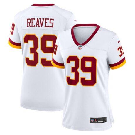 Jeremy Reaves Washington Commanders Nike Women's Game Super Bowl Era Jersey - White - Front View