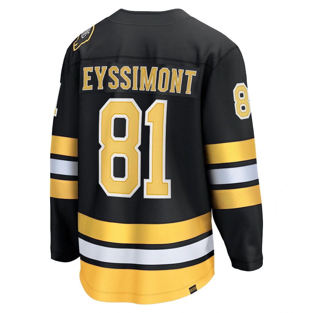 Michael Eyssimont Boston Bruins Fashion7 Home Breakaway Player Jersey