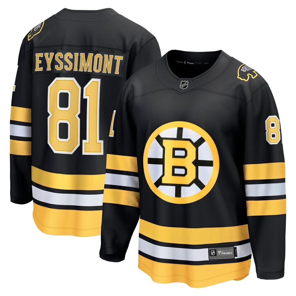 Michael Eyssimont Boston Bruins Fashion7 Home Breakaway Player Jersey