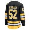 Sean Kuraly Boston Bruins Fashion7 Home Breakaway Player Jersey - Black - Detail View