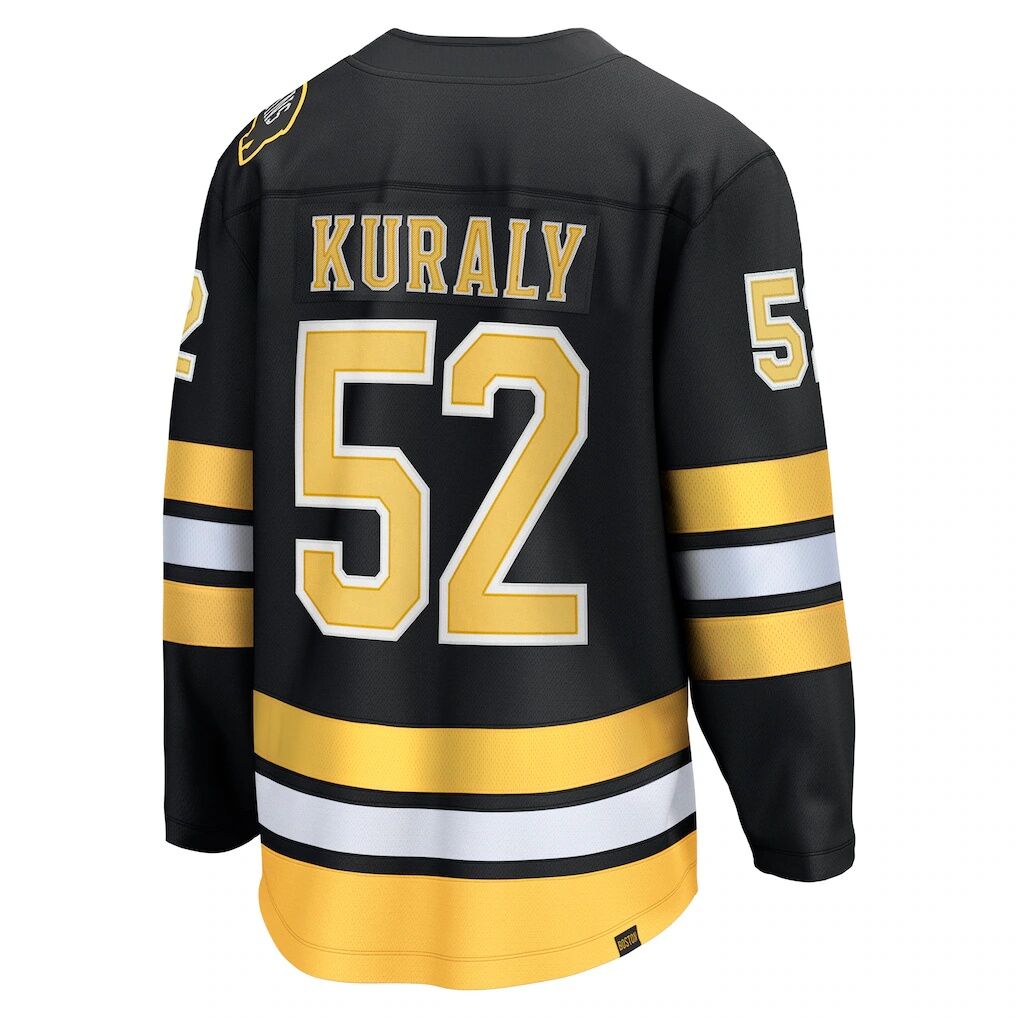 Sean Kuraly Boston Bruins Fashion7 Home Breakaway Player Jersey