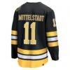 Casey Mittelstadt Boston Bruins Fashion7 Home Breakaway Player Jersey - Black - Detail View