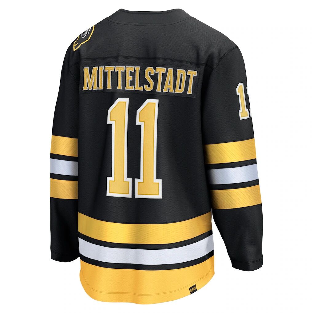 Casey Mittelstadt Boston Bruins Fashion7 Home Breakaway Player Jersey