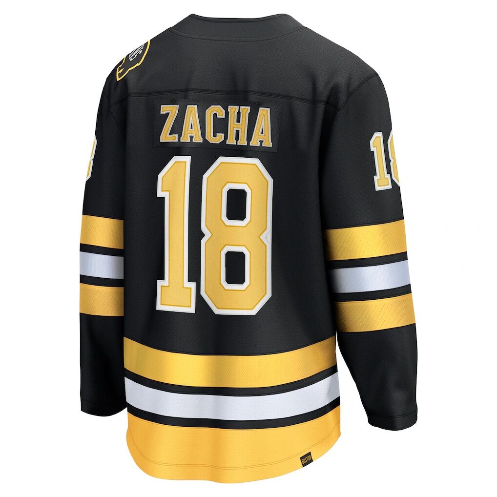 Pavel Zacha Boston Bruins Fashion7 Home Breakaway Player Jersey