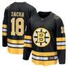 Pavel Zacha Boston Bruins Fashion7 Home Breakaway Player Jersey - Black - Front View