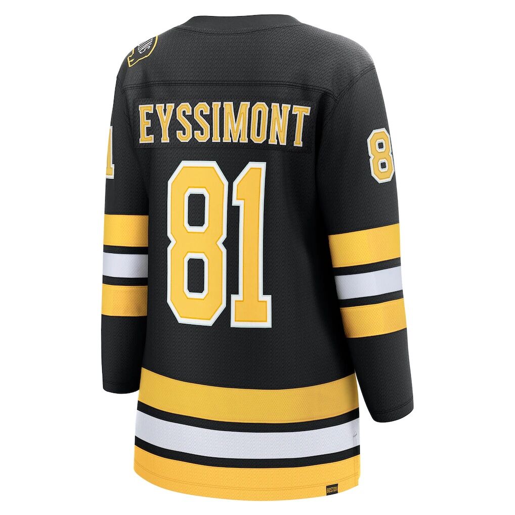 Michael Eyssimont Boston Bruins Fashion7 Women's Home Breakaway Player Jersey
