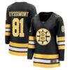 Michael Eyssimont Boston Bruins Fashion7 Women's Home Breakaway Player Jersey - Black - Front View